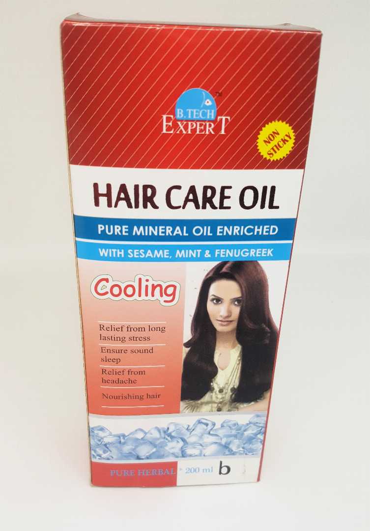 B.Tech Expert Cooling Hair Care Oil Cooling