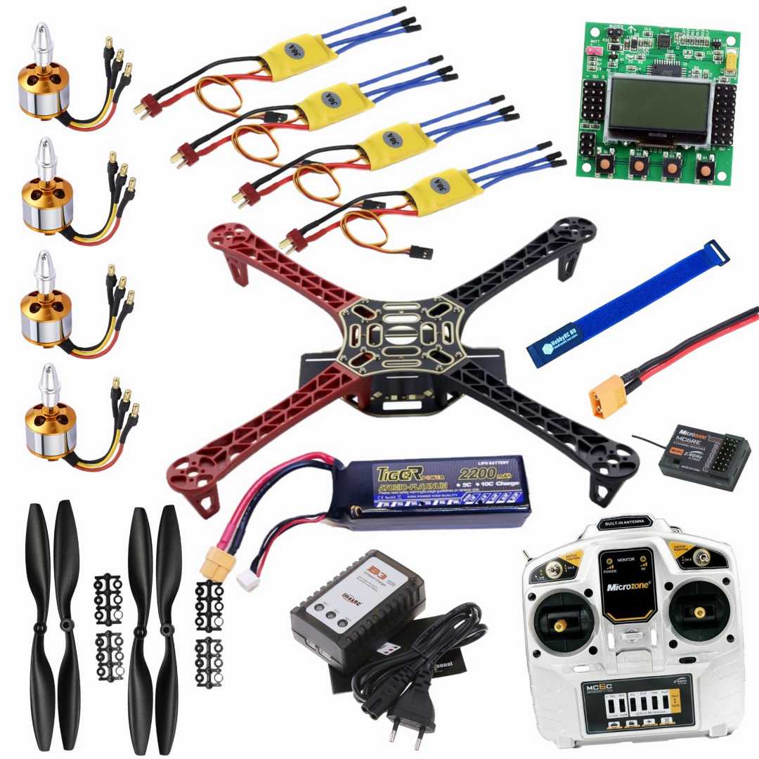 Basic,Quadcopter,Drone,Complete,Set,01