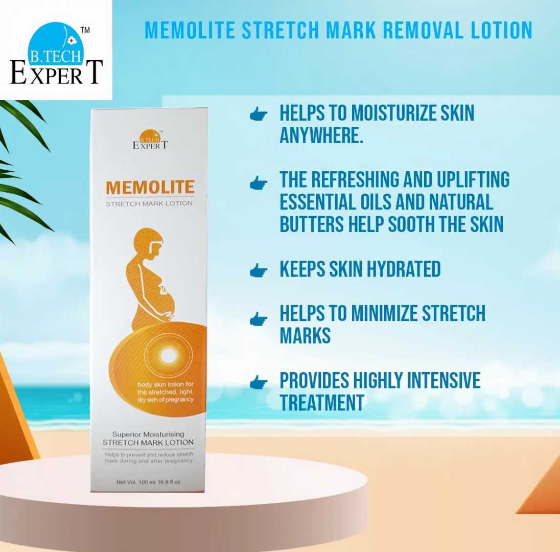 Memolite Stretch Mark Removal Lotion - 100ml